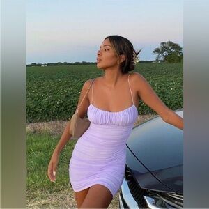 Princess Polly Penney Mini Dress in
Lavender Size 4